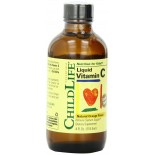 Child Life Liquid Vitamin C, Orange Flavor, Glass Bottle, 4-Ounce