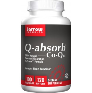 Jarrow Formulas Q-Absorb Co-Q10, 100 mg, 120 Count