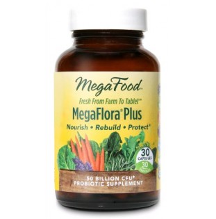 MegaFood MegaFlora Plus 30 Tablets