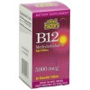 Natural Factors Vitamin B12 Methylcobalamin 5000mcg Tablets, 60-Count