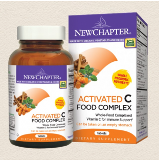 New Chapter Activated C Food Complex, 180 Tablets