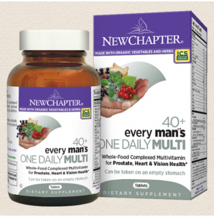 New Chapter Every Man's One Daily Multi 40+, 72 Tablets