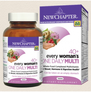 New Chapter Every Woman's One Daily Multi 40+, 72 Tablets