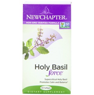 New Chapter Supercritical Holy Basil, 120 Softgels 
