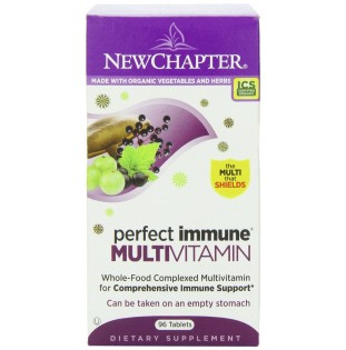 New Chapter Perfect Immune Multi Vitamin Tablets, 96 Count 